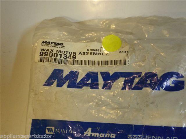Maytag Dishwasher 99001349 WAX MOTOR ASSEMBLY NEW IN BOX Maytag Dishwasher 99001349 WAX MOTOR ASSEMBLY NEW IN BOX
